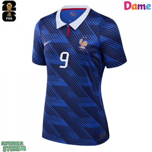 Frankrig Marcus Thuram #9 Replika Hjemmebanetrøje Dame VM 2026 Kortærmet